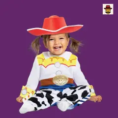 Girls Toy Story Jessie Costume Infant Jumpsuit Western Shirt Cow Print