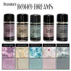 Lindy's Stamp Gang Magical Shaker 2.0 Set 5/PKg-Boho Dreams