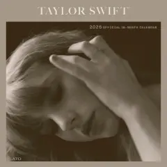 Taylor Swift OFFICIAL | 2026 12 x 24 Inch (Hanging) Monthly Square Wall Calendar