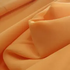 1 Yard Yellow Pebble Georgette Fabric, Lightweight 100% Polyester Apparel Fabric, 58/60" Wide