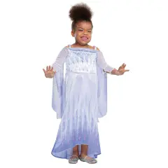 Kids Adaptive Frozen Elsa Snow Queen Costume with Medical Access Design