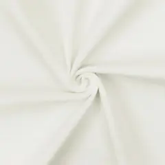 Light Ivory Solid Stretch Cotton Spandex Corduroy Woven Fabric By the Yard