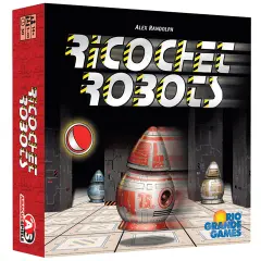 Rio Grande Games: Ricochet Robots - Abstract Strategy Board Game, Moving Robots, Find The Shortest Route, Party Game, Ages 14+, 1-100 Players