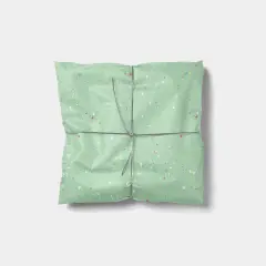 Mint Fleck Gift Wrap