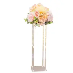 Acrylic Flower Stand Vase Column Stand Wedding Flower Stand Wedding Centerpieces