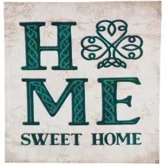 Celtic Home Sweet Home Garden Flag 2 Sided St Patricks