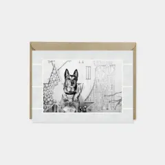 Holiday Photo Card, Elegant Art Deco