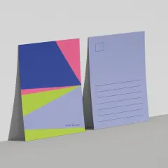 Color Block Jumbo Art Card II