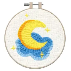 Design WorksMoon Punch Needle Kit Multi