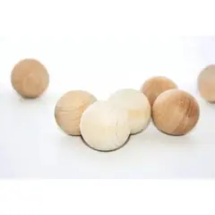 Kitcheniva Maple Wood Balls Waldorf Kids Games Paintable Toys Crafts