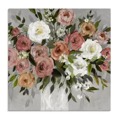 Stupell Industries Varied Roses Bouquet Canvas Wall Art Design by Carol Robinson