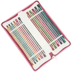 KnitPro Dreamz Grande 10" Single Point Needle Set - 11 Pairs Sizes US 2.5 to 11
