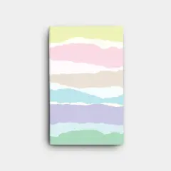 Colorful Torn Paper Writing Journal