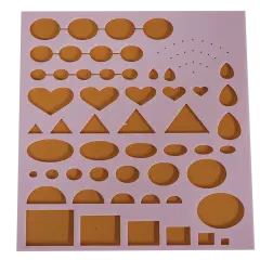 Pink Quilling Tool Board F07M3-3-pink