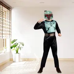 Boba Fett Value Child Costume with Jumpsuit and Molded Mask