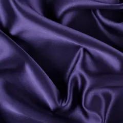 1 Yard Grape Silk Crepe Back Satin Soft Smooth Luxurious Evening Dress Sewing Fabric 44 inch Width