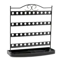Mango Steam Tabletop Mirror Base Stud Earring Jewelry Organizer