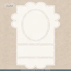 Find It Trading Card Deco Essentials Stencil-Lovely Lilacs 1