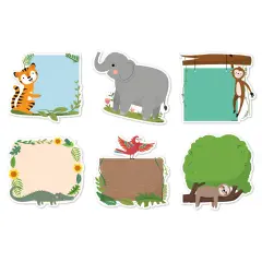 Jungle Friends 6in Cut Outs