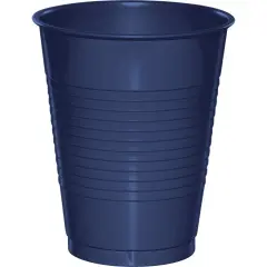 240 pc Bulk Navy 16 oz Plastic Cups