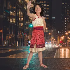 Disney Moana 2 Kids Classic Costume Island Dress Style