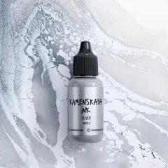 M-011 SILVER | ALCOHOL INK | METALLIC | KAMENSKAYA INK