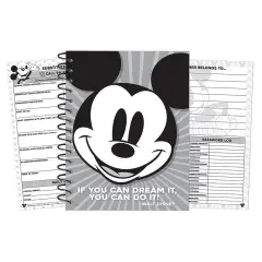Mickey Mouse&reg; Throwback Lesson Plan Spiral Bound Book