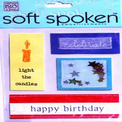 Me & My Big Ideas Birthday Dimensional Stickers