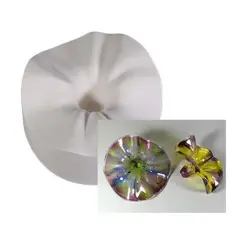 6.25&rdquo; x 6.25" x 3.25" Small Organic Control Drop Glass Fusing Kiln Mold