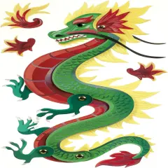 Jolee's Boutique Poseable Dragon Dimensional Stickers