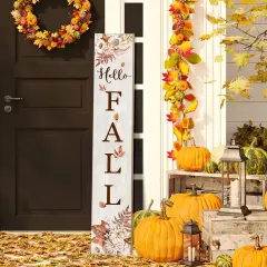 Hello Fall Porch Sign