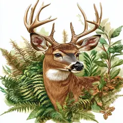5D Deer Diamond Painting Kits - 11.8x15.7 Inch