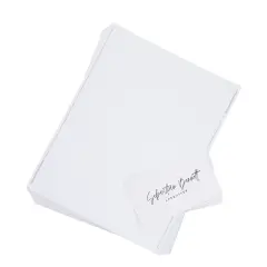 Printable Business Cards for Self Adhesive Sleeves (3.75x2.36 In, 50 Sheets/500 Pieces) White