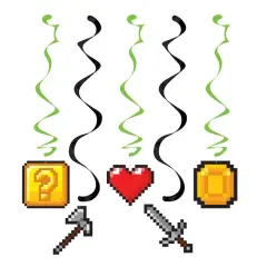 30 pc Bulk Video Games Party Dizzy Danglers