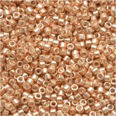 Miyuki DB-411 7.2g Galvanized Gold Delica Seed Bead, 11/0"