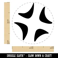 Anger Rage Mad Anime Popping Forehead Vein Self-Inking Rubber Stamp Crafting Sky Blue