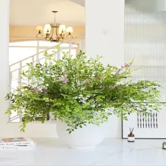 12pcs 44inch Fake Flowers Home Decor Faux Greenery Stems Branches for Vase Artificial Flowers for Spring Wedding Table Centerpieces