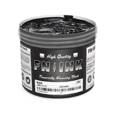 FN-INK Plastisol Screen Printing Ink Black