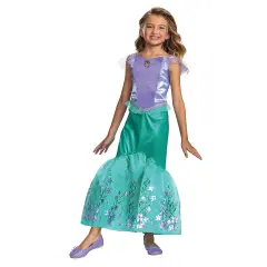 Kids Deluxe Little Mermaid Ariel Costume Disney Child Small Fits Sizes 4&ndash;6X
