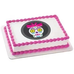 Luis Fitch - Dia De Los Muertos - 2 Edible Icing Image (8 Inch Round)