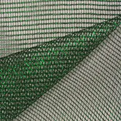 1 Yard Lightweight Metallic Poly Mesh with Green and Black Foil 55/56" Wide for Apparel & Dancewear