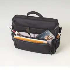 Martin Universal Design&reg; Just Stow-It&reg; Ultimate Messenger Bag, Black