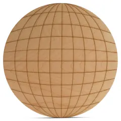 New Years Wood Disco Ball Cutout, From 6"- 22", Decor | Woodpeckers