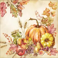 Fall Pumpkin Paint by Numbers - 16X16 Inch