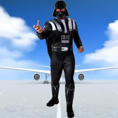 Adult Darth Vader Qualux Costume Star Wars Villain Outfit