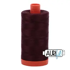 Dark Wine (2468) | 50wt Large Spool (1300M / 1422Y) | Aurifil Thread