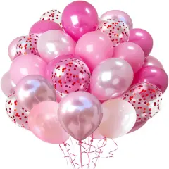 300 Pcs Pink Balloons (	Various Pink Colors)