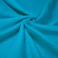 Shiny Nylon Spandex Fabric Turquoise
