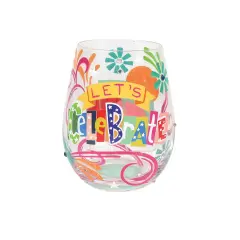 Enesco Lolita Let's Celebrate Stemless Wine Glass