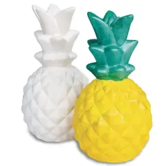 Color-Me&trade; Ceramic Bisque Pineapples (Pack of 12)